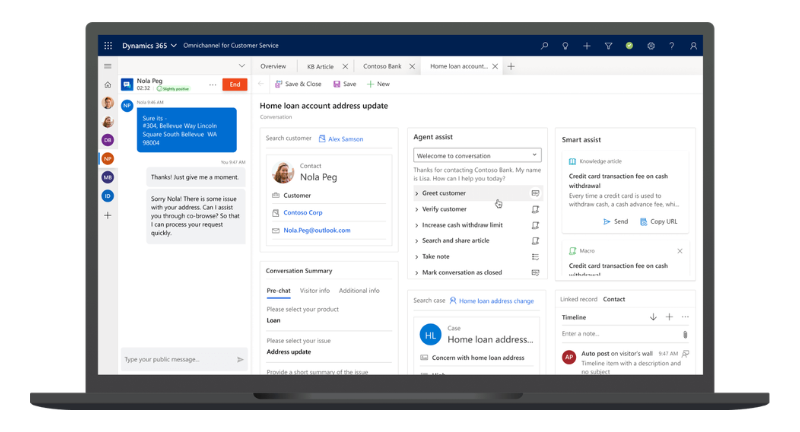 Dynamics For Customer Service
